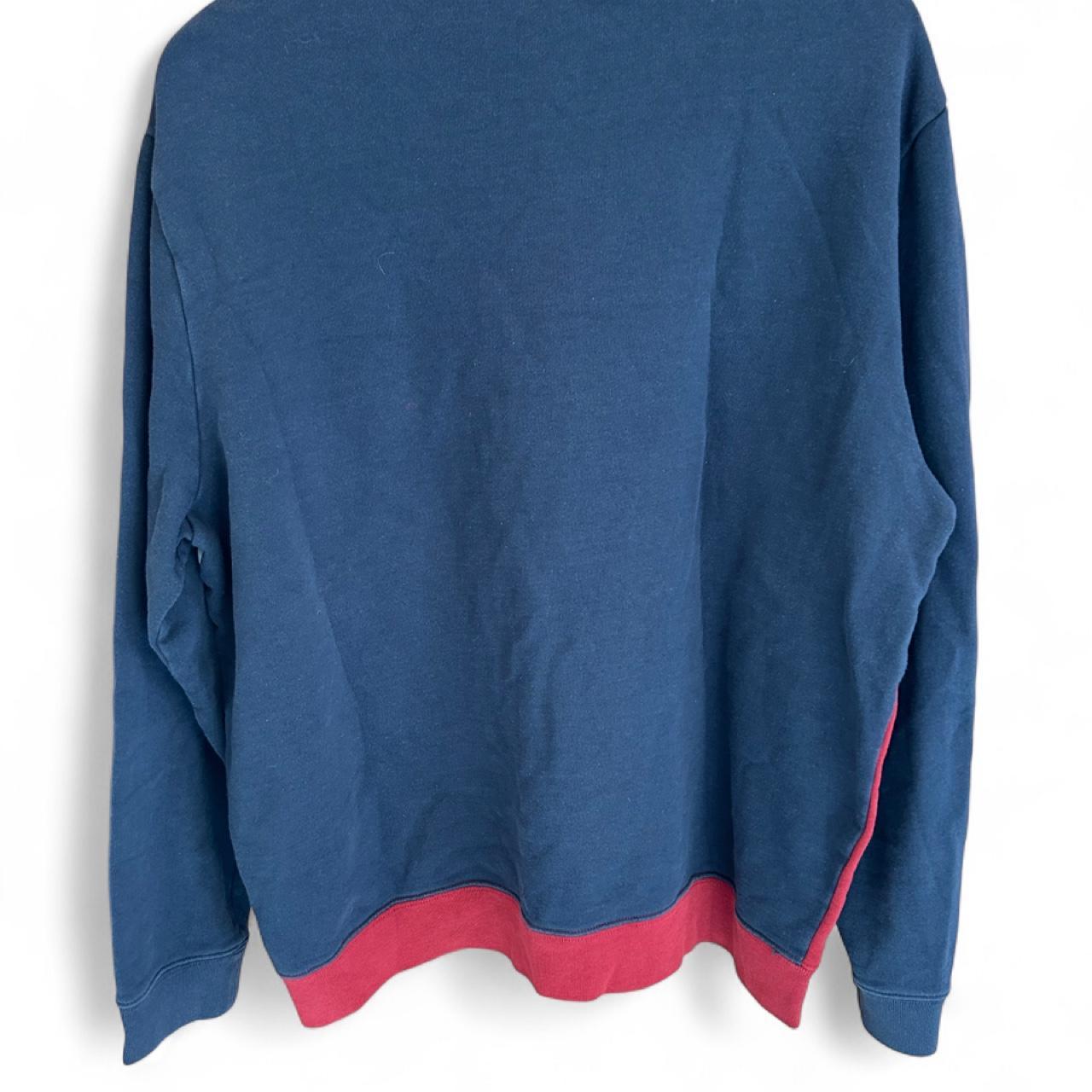 Ben Sherman Colour Block Crew Neck Fleece Sweatshirt - Image 5