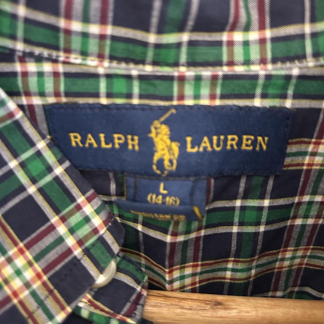 Ralph Lauren Women's Long Sleeve Check Button Up Shirt - Image 3