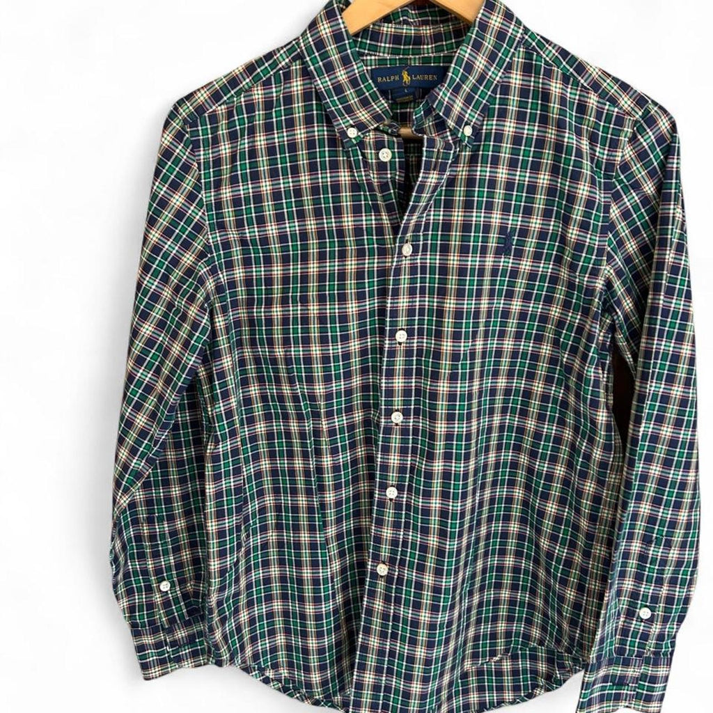 Ralph Lauren Women's Long Sleeve Check Button Up Shirt - Image 5