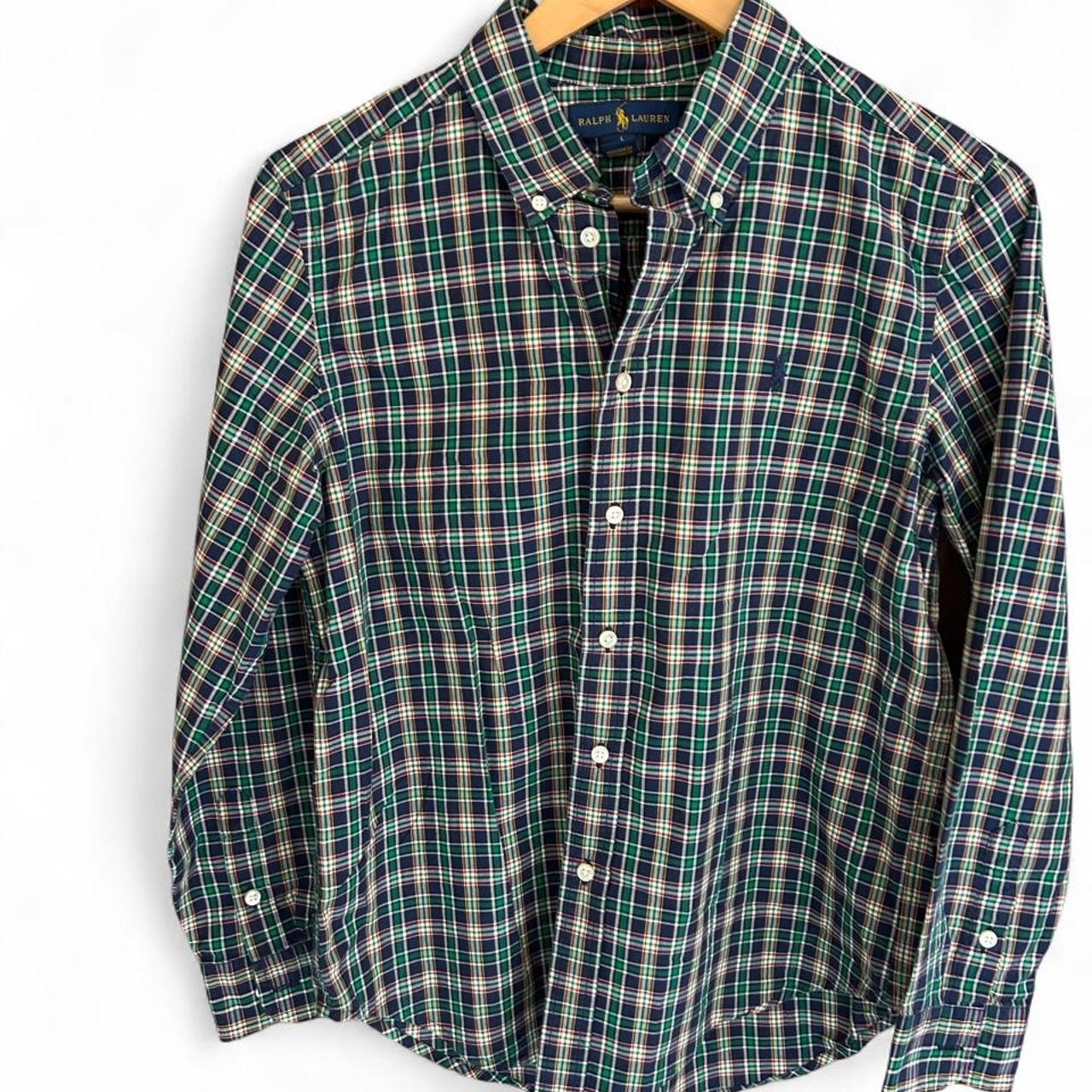Ralph Lauren Women's Long Sleeve Check Button Up Shirt - Image 5