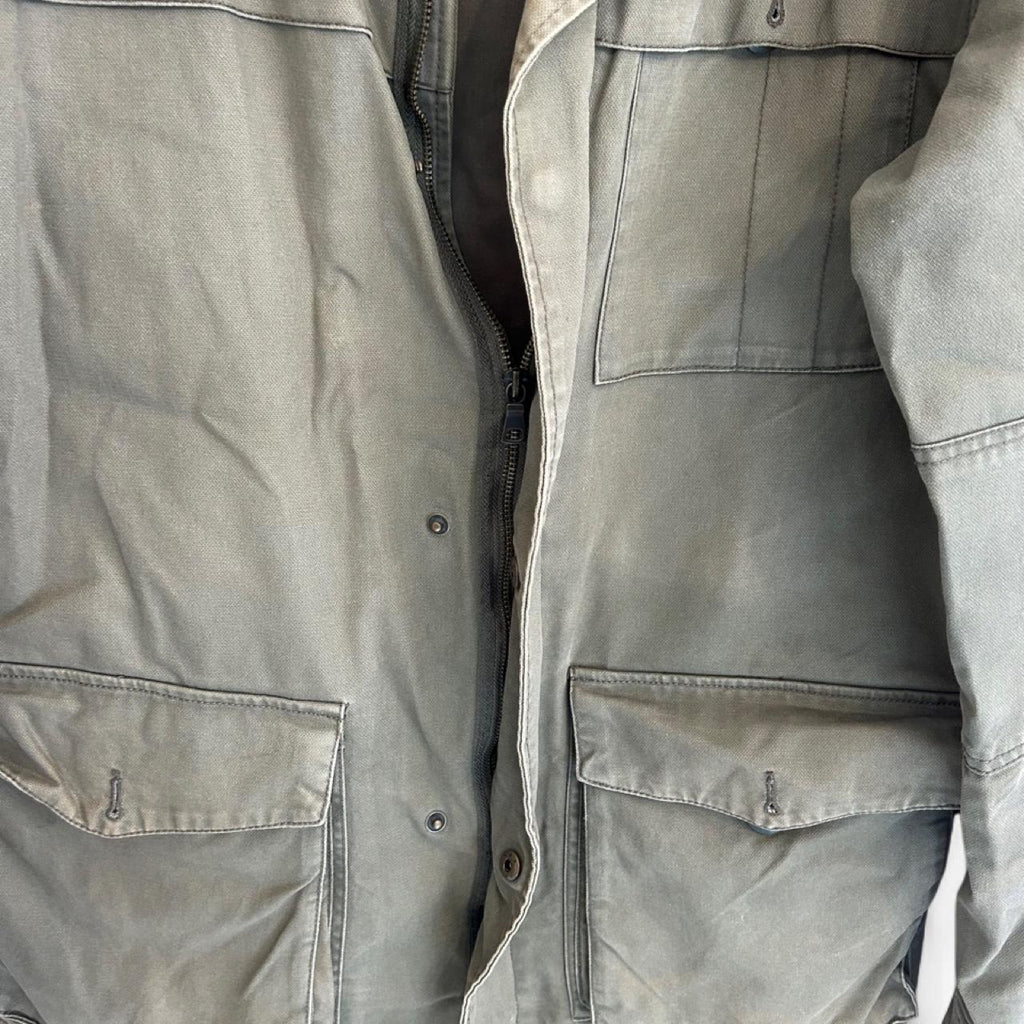 ACE85 Men's Olive Green Utility Field Jacket - Image 5