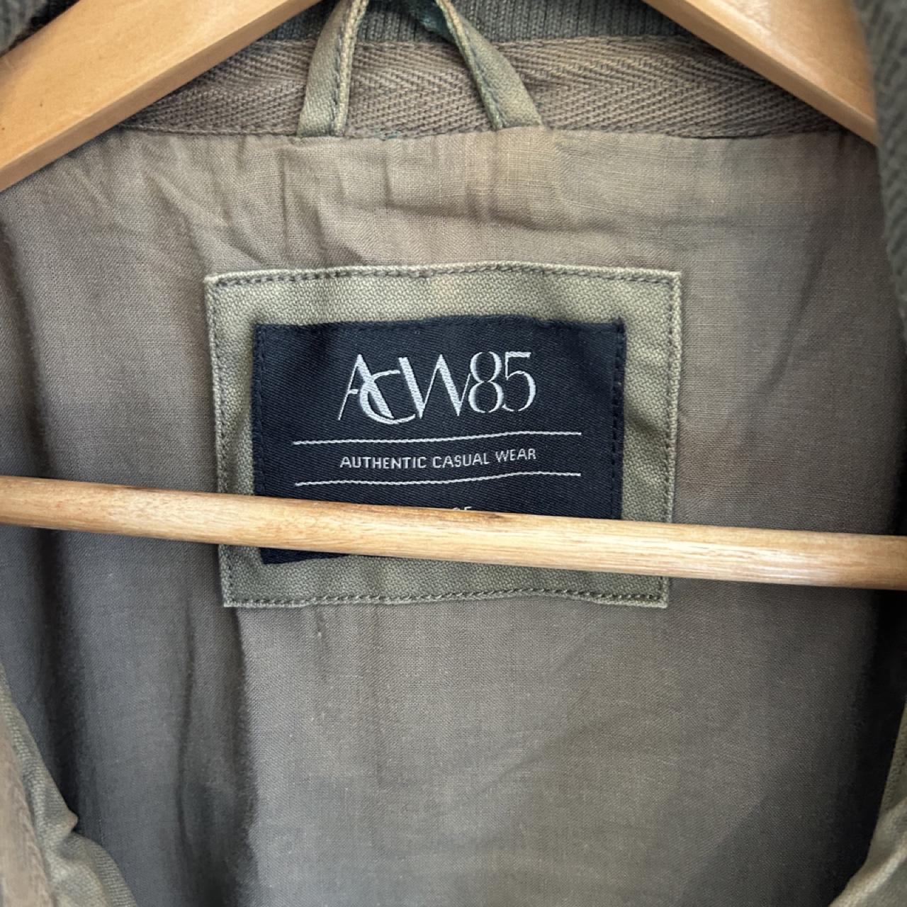 ACE85 Men's Olive Green Utility Field Jacket - Image 6