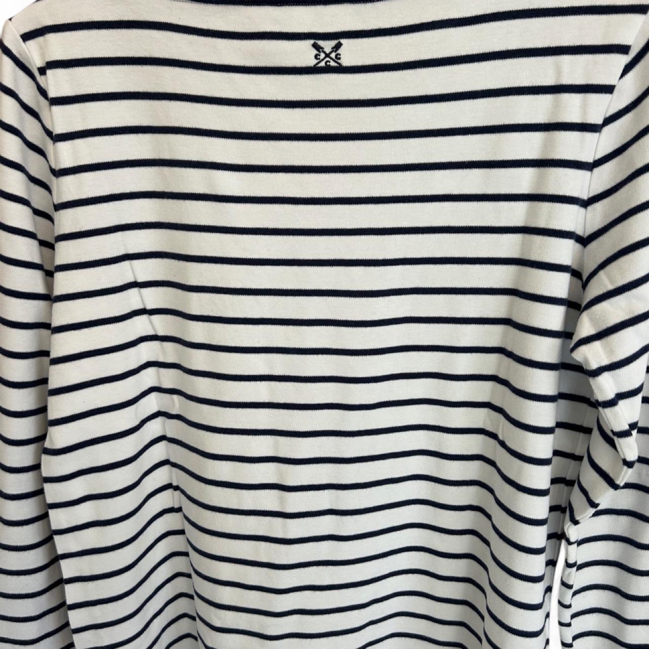 Crew Clothing Company Women's Long Sleeve Striped Top - Image 3