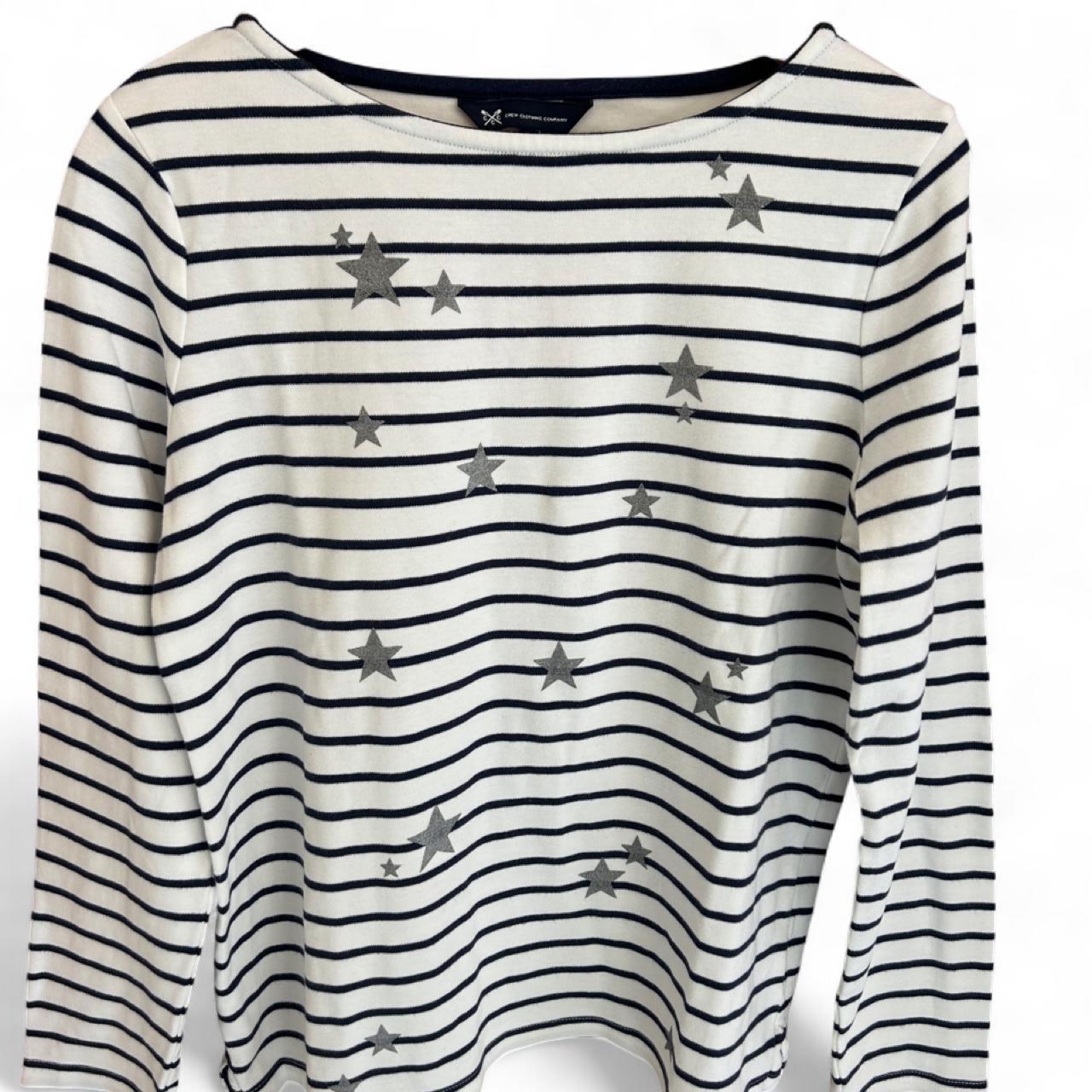 Crew Clothing Company Women's Long Sleeve Striped Top - Image 4