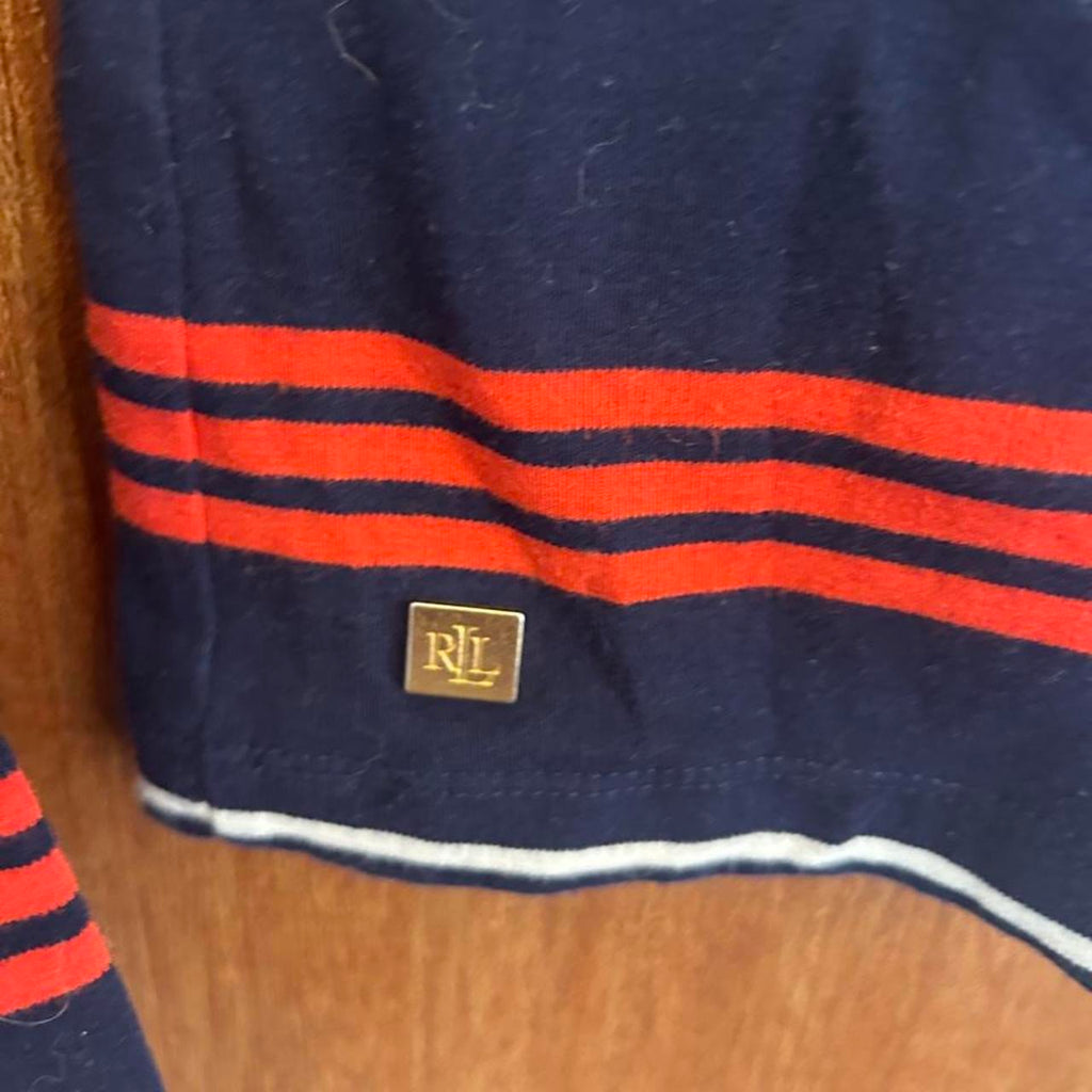 Lauren Ralph Lauren Striped Bell Sleeve Blouse - Image 3