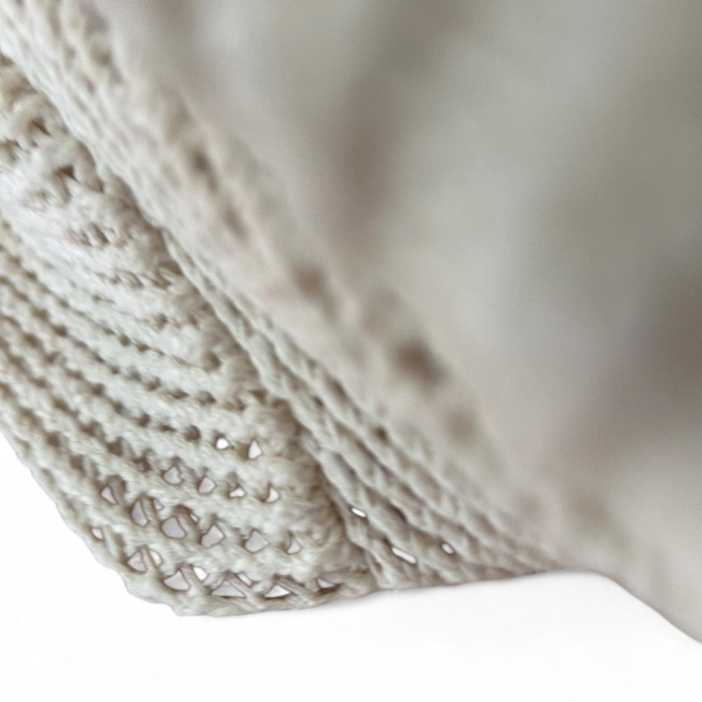 George Women's Knitted Waterfall Cardigan Cream - Image 3