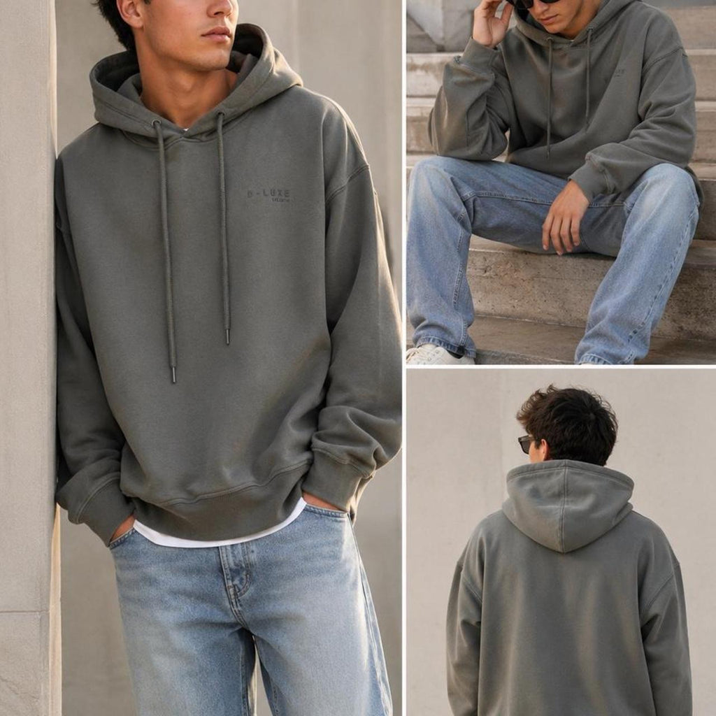 D-Luxe Basics By Decjuba Oversized Hoodie - Image 1