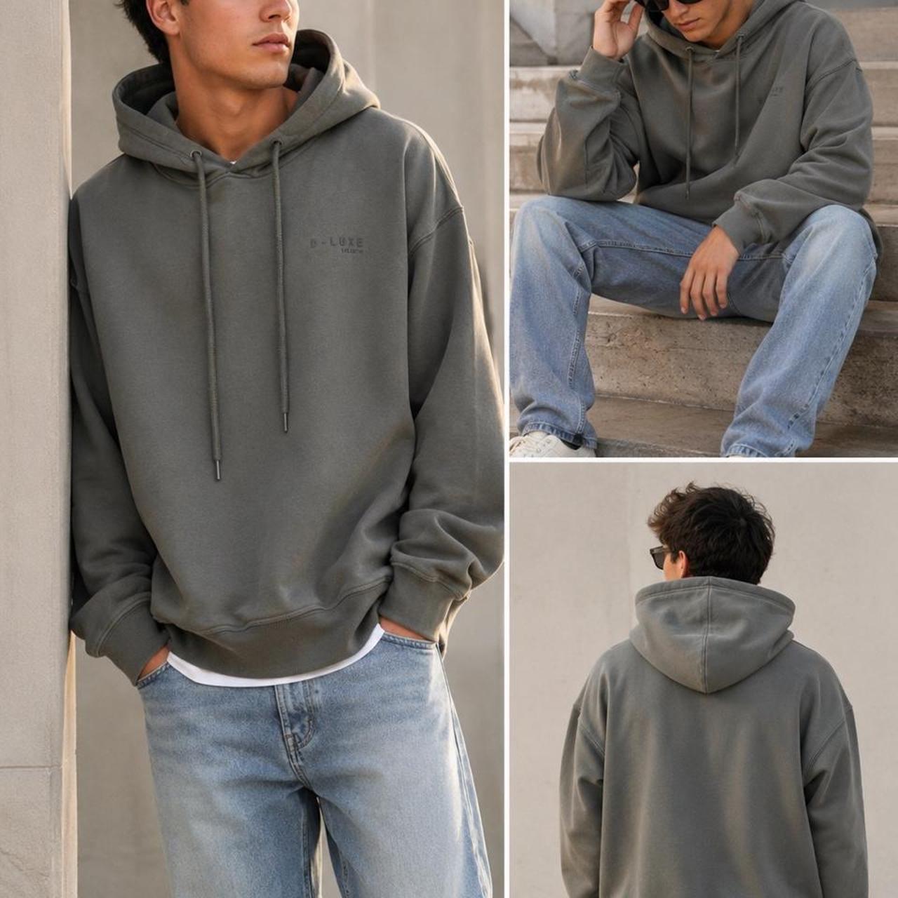 D-Luxe Basics By Decjuba Oversized Hoodie - Image 1