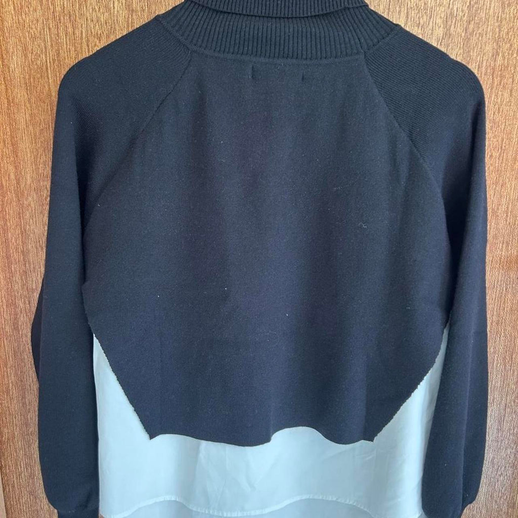 Caroline Morgan Australia Navy Layered Knit Jumper - Image 2