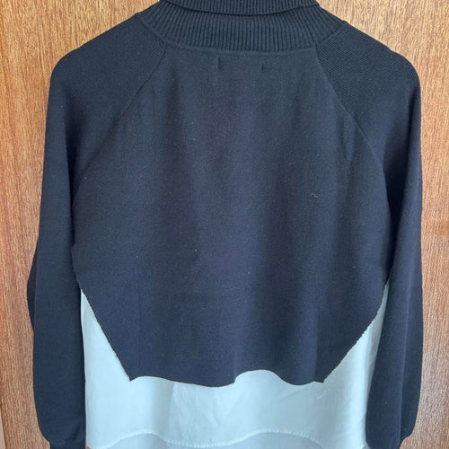 Caroline Morgan Australia Navy Layered Knit Jumper - Image 2