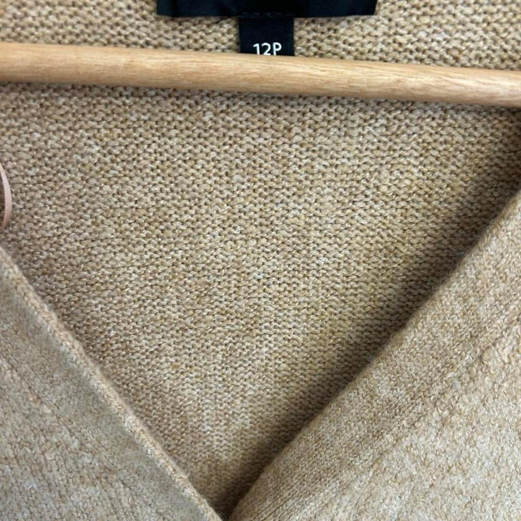 Dannii Minogue Petites Cropped Cardigan Tan - Image 3