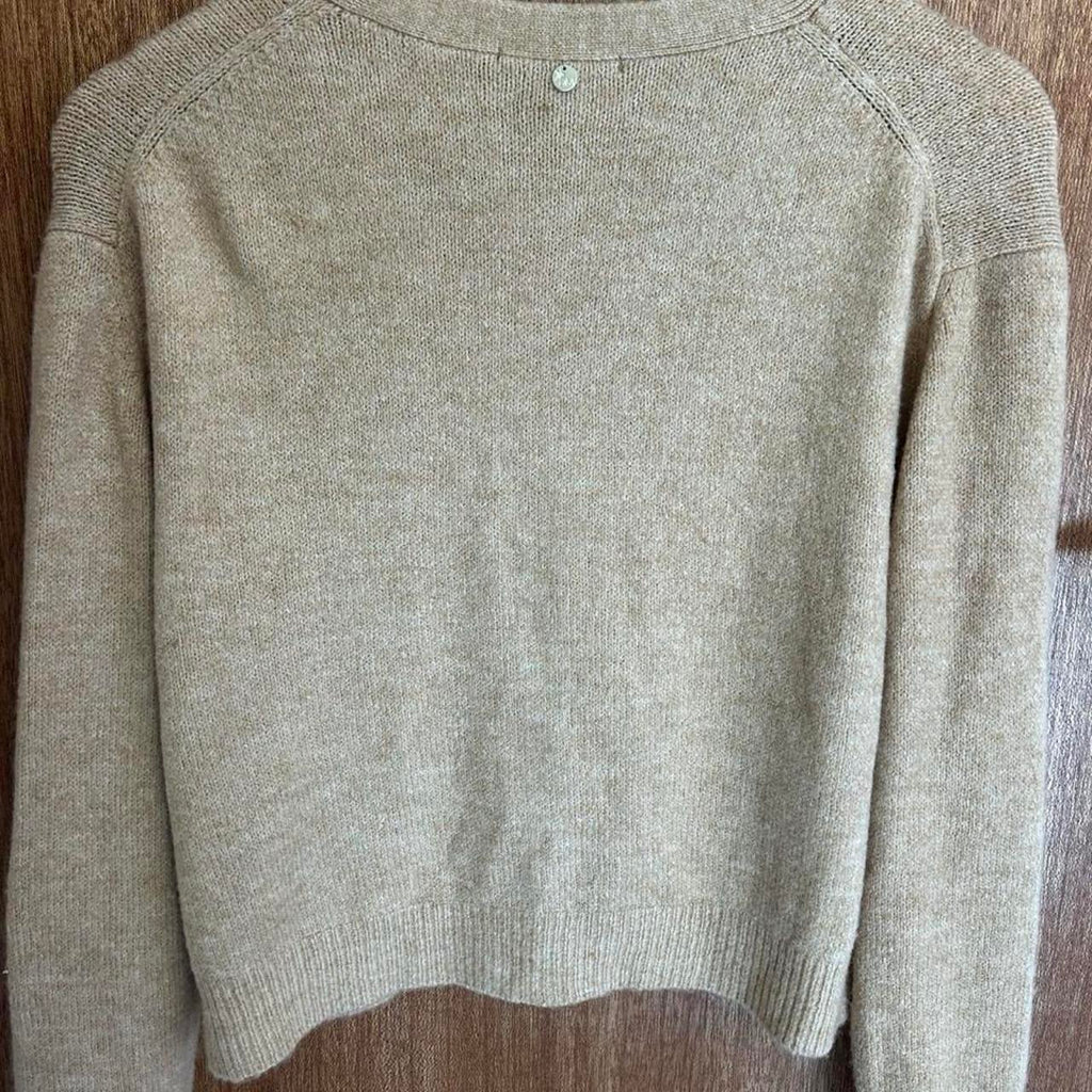 Dannii Minogue Petites Cropped Cardigan Tan - Image 4