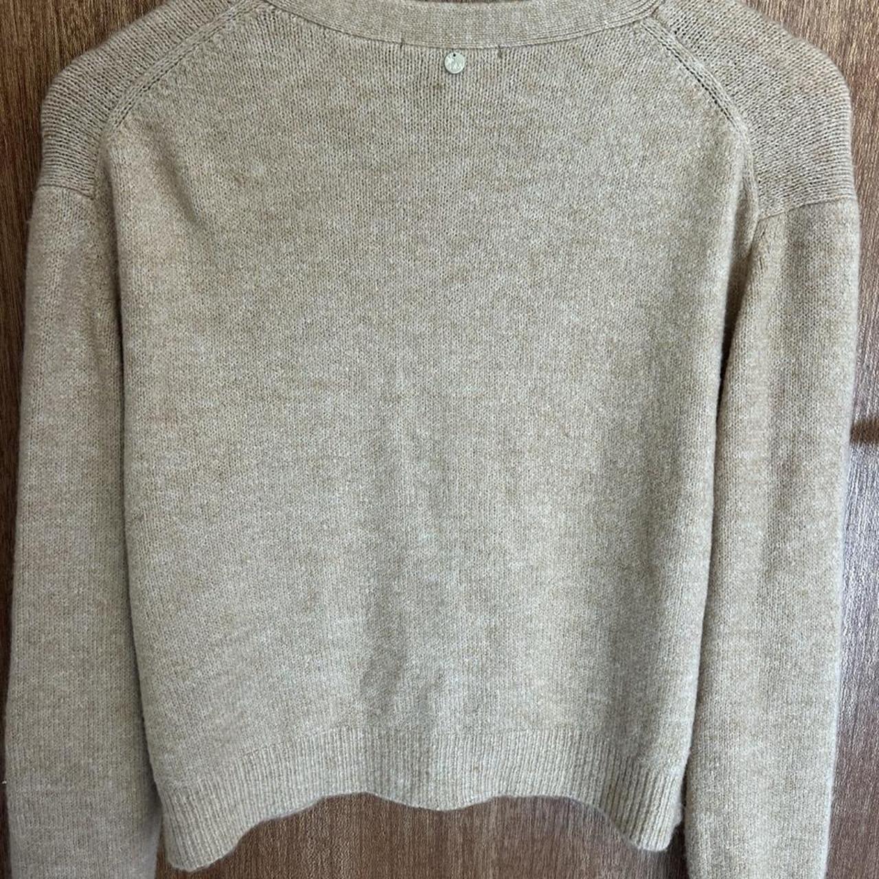 Dannii Minogue Petites Cropped Cardigan Tan - Image 4