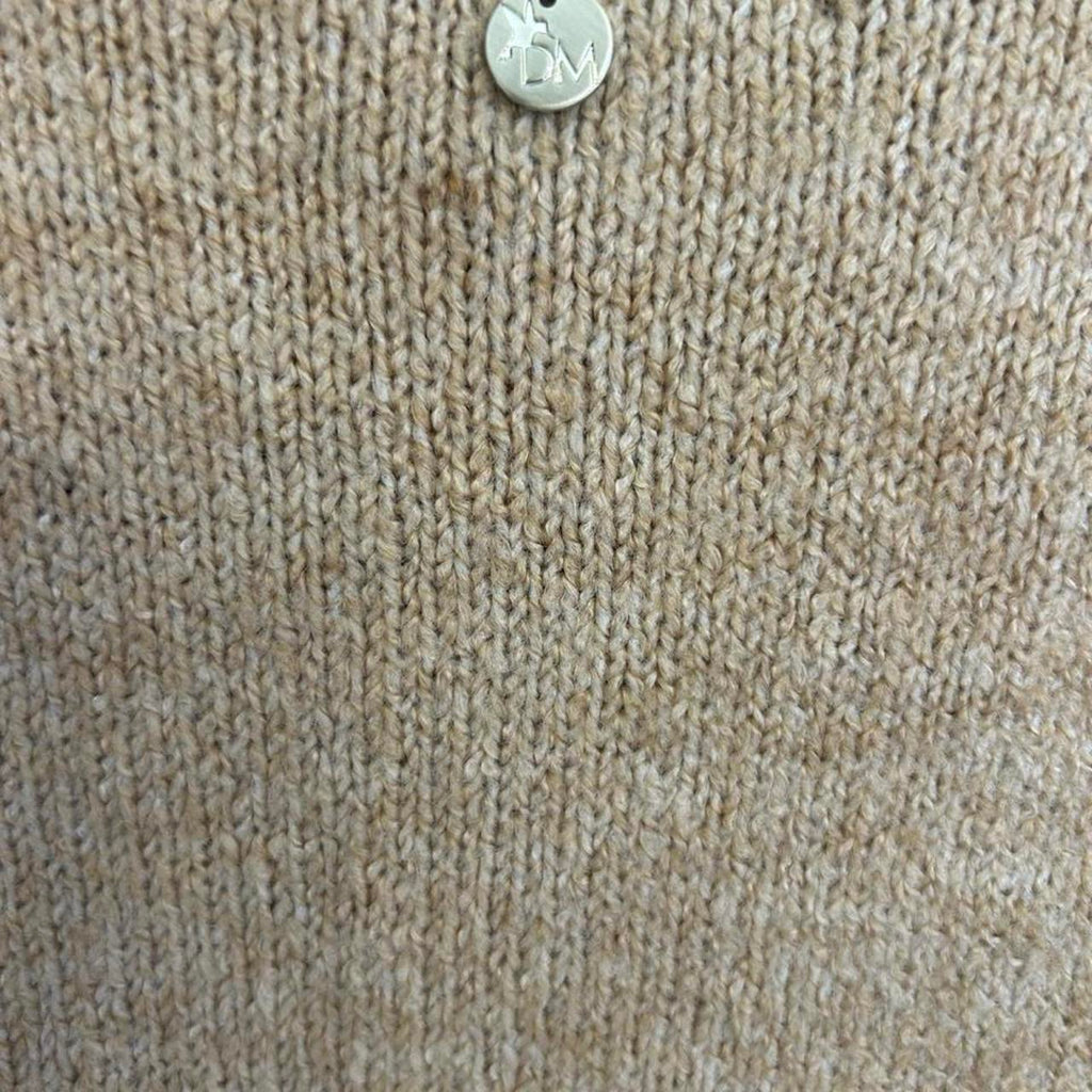 Dannii Minogue Petites Cropped Cardigan Tan - Image 5
