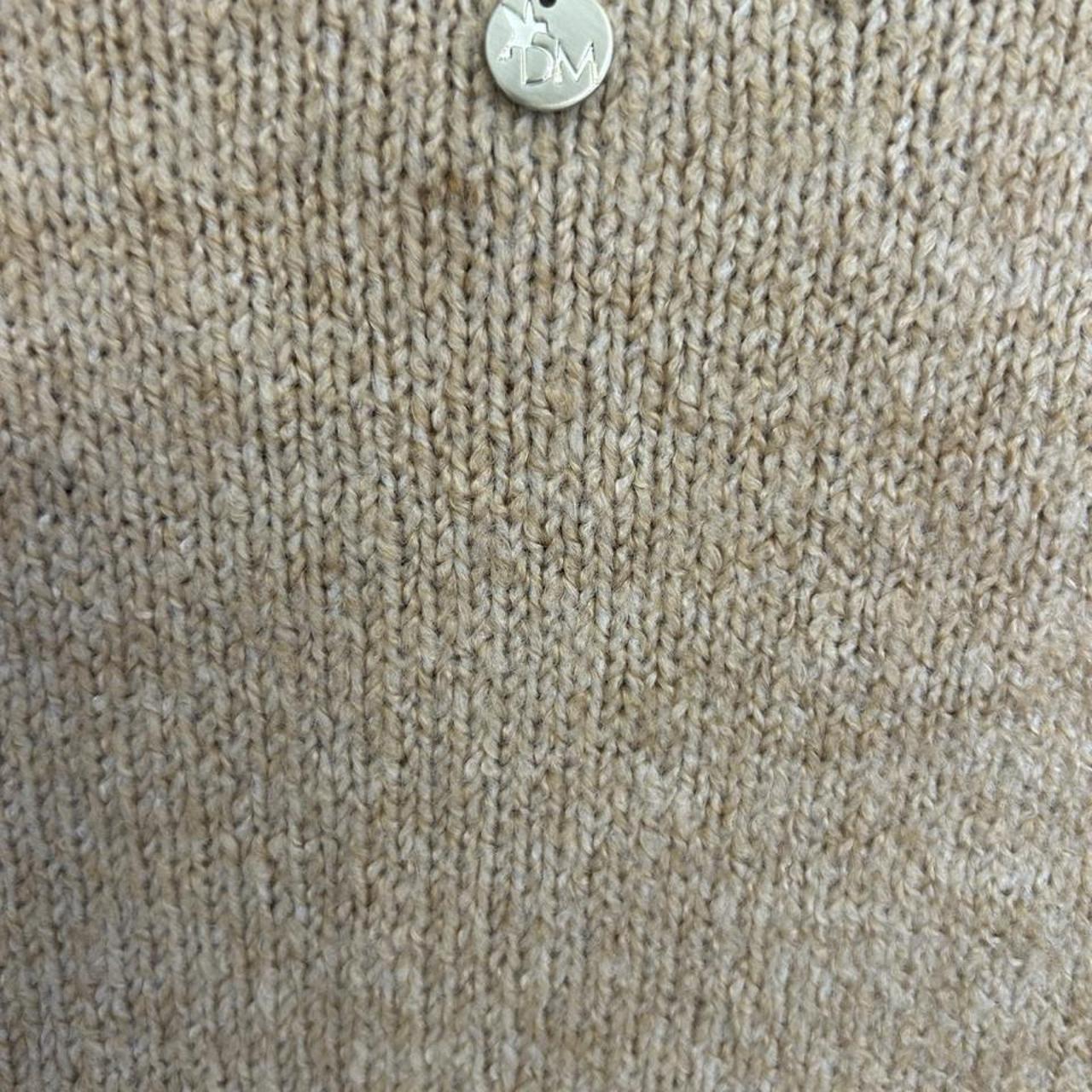 Dannii Minogue Petites Cropped Cardigan Tan - Image 5