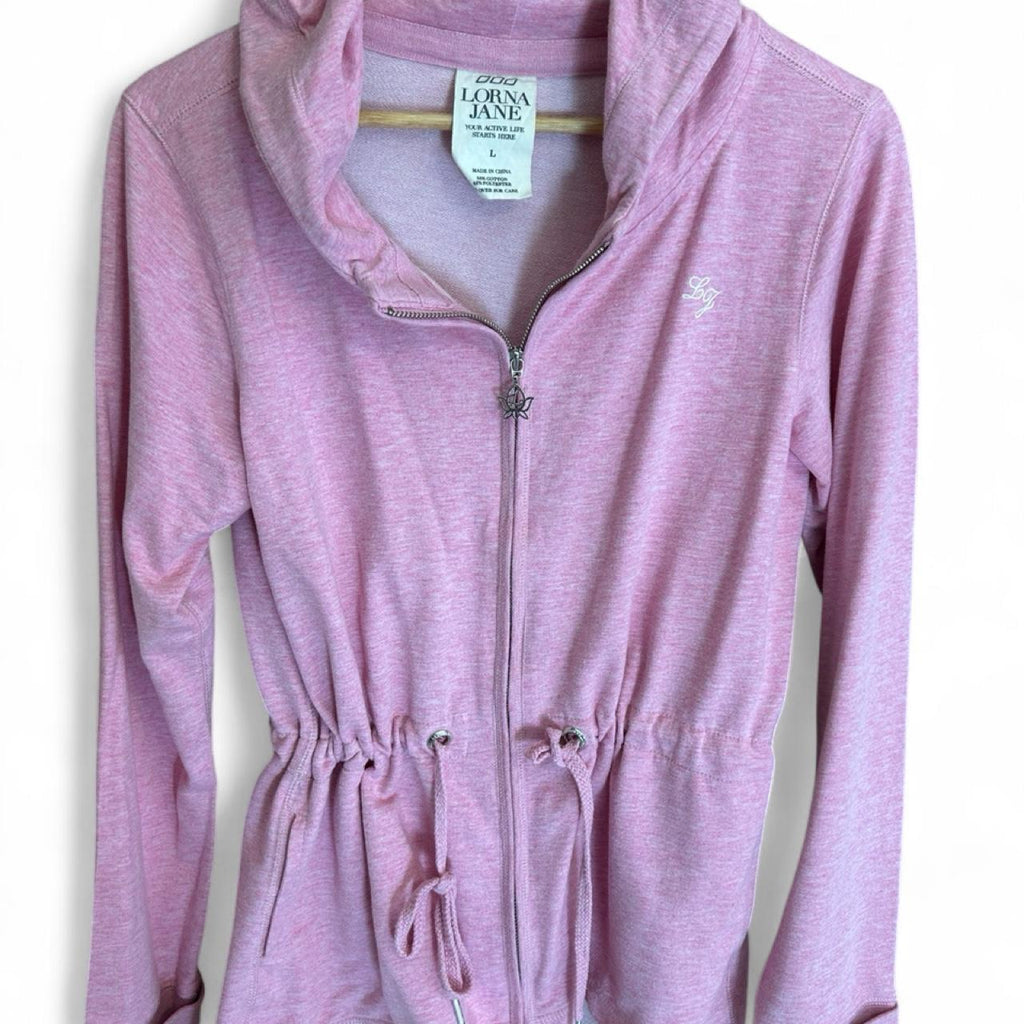 Lorna Jane Women's Pink Anorak Zip Jacket - Image 2