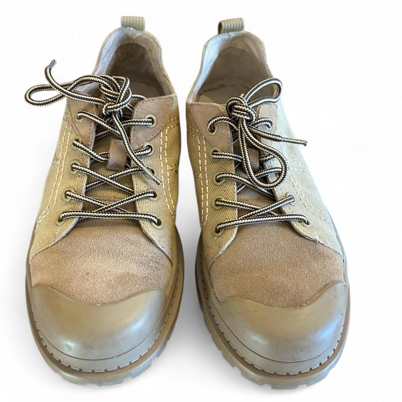 OGE Women’s Lace-Up Casual Shoes Tan - Image 1