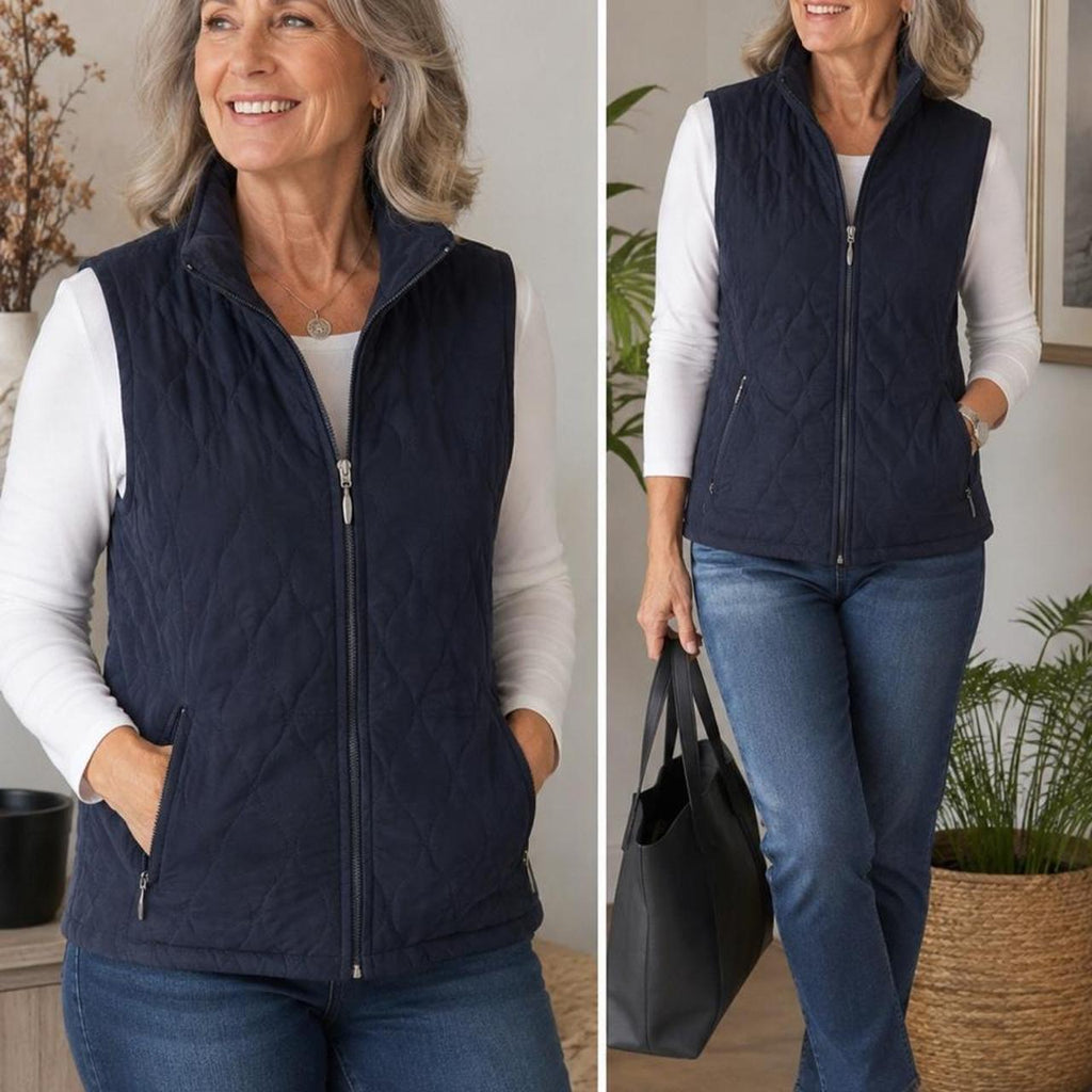 Yarra Trail Women's Lightweight Quilted Vest - Image 1