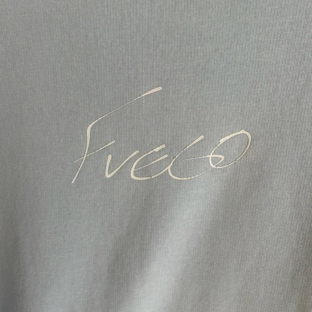 Fuego Oversized Fleece Hoodie In Baby Blue - Image 2