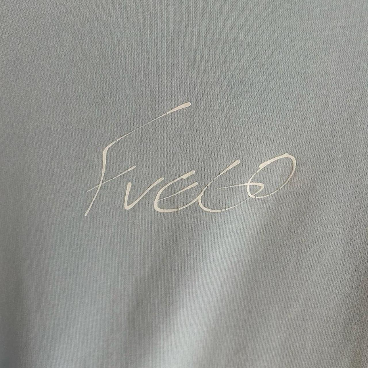 Fuego Oversized Fleece Hoodie In Baby Blue - Image 2