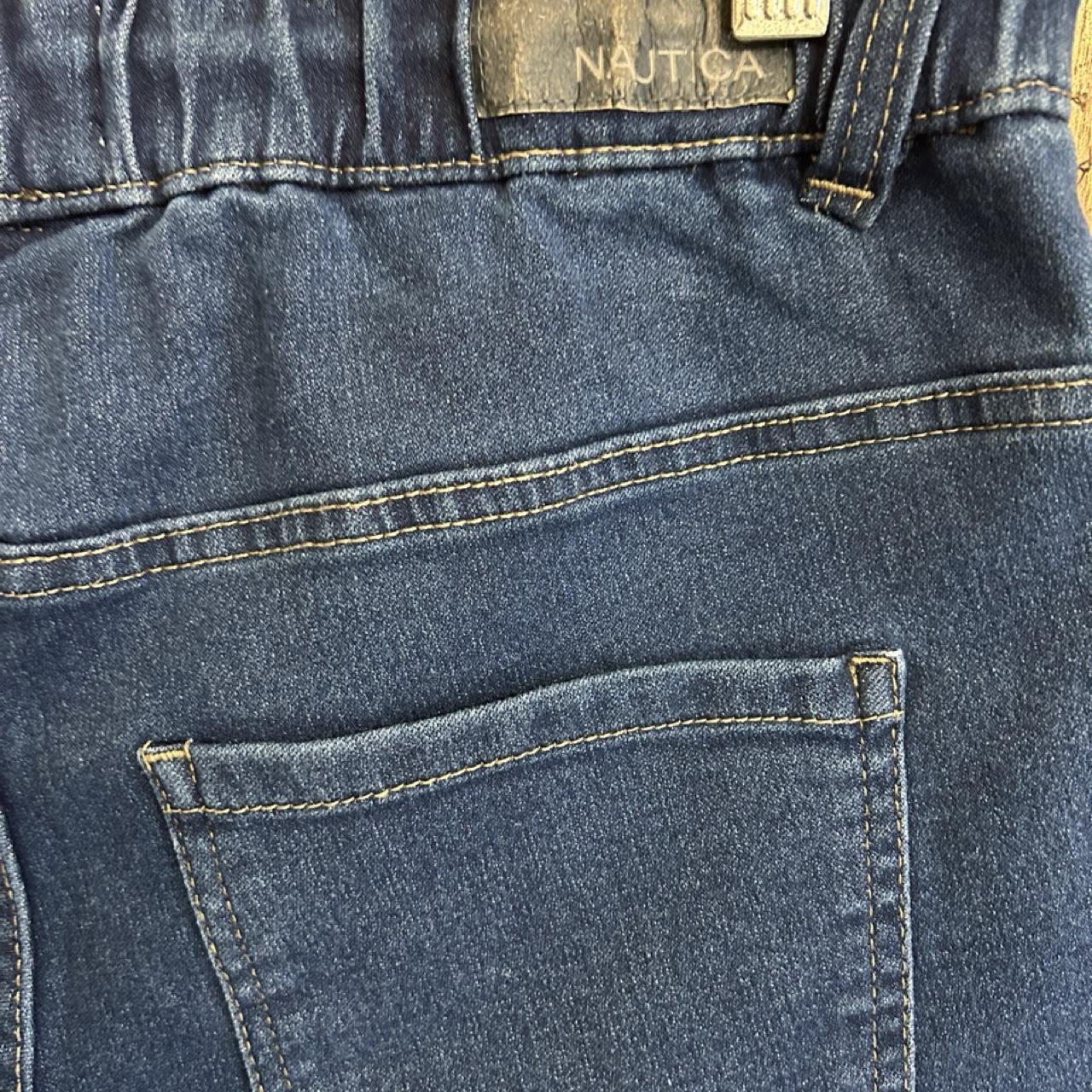 Nautica Women's Stretch Denim Shorts Blue - Image 3