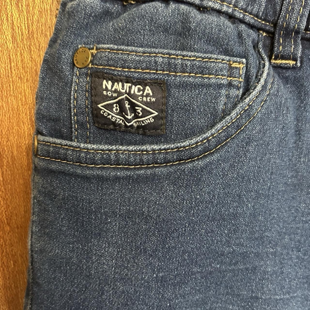 Nautica Women's Stretch Denim Shorts Blue - Image 4