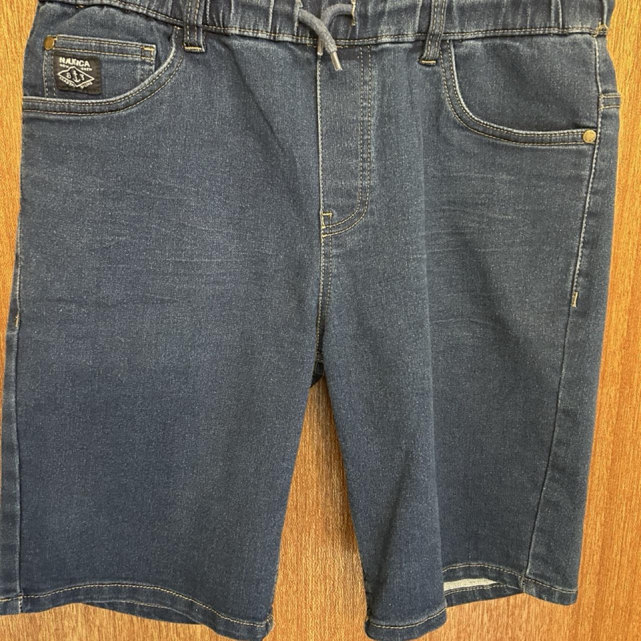 Nautica Women's Stretch Denim Shorts Blue - Image 5