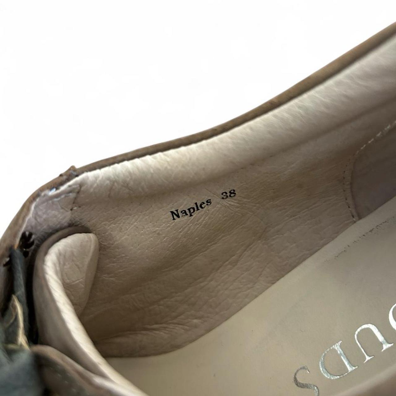 Klouds Comfort Grey Leather Lace Up Shoes - Image 2