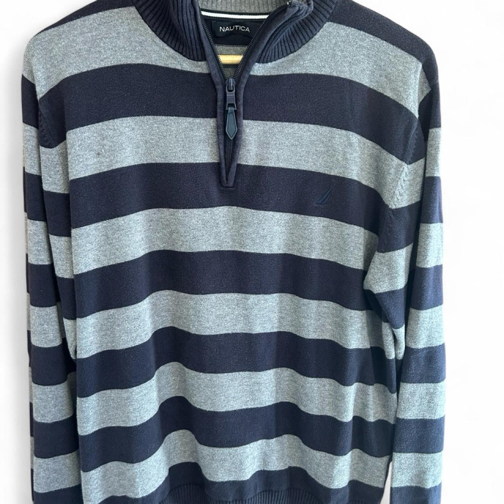 Nautica Men's 1/4 Zip Knit Cotton Jumper - Image 4