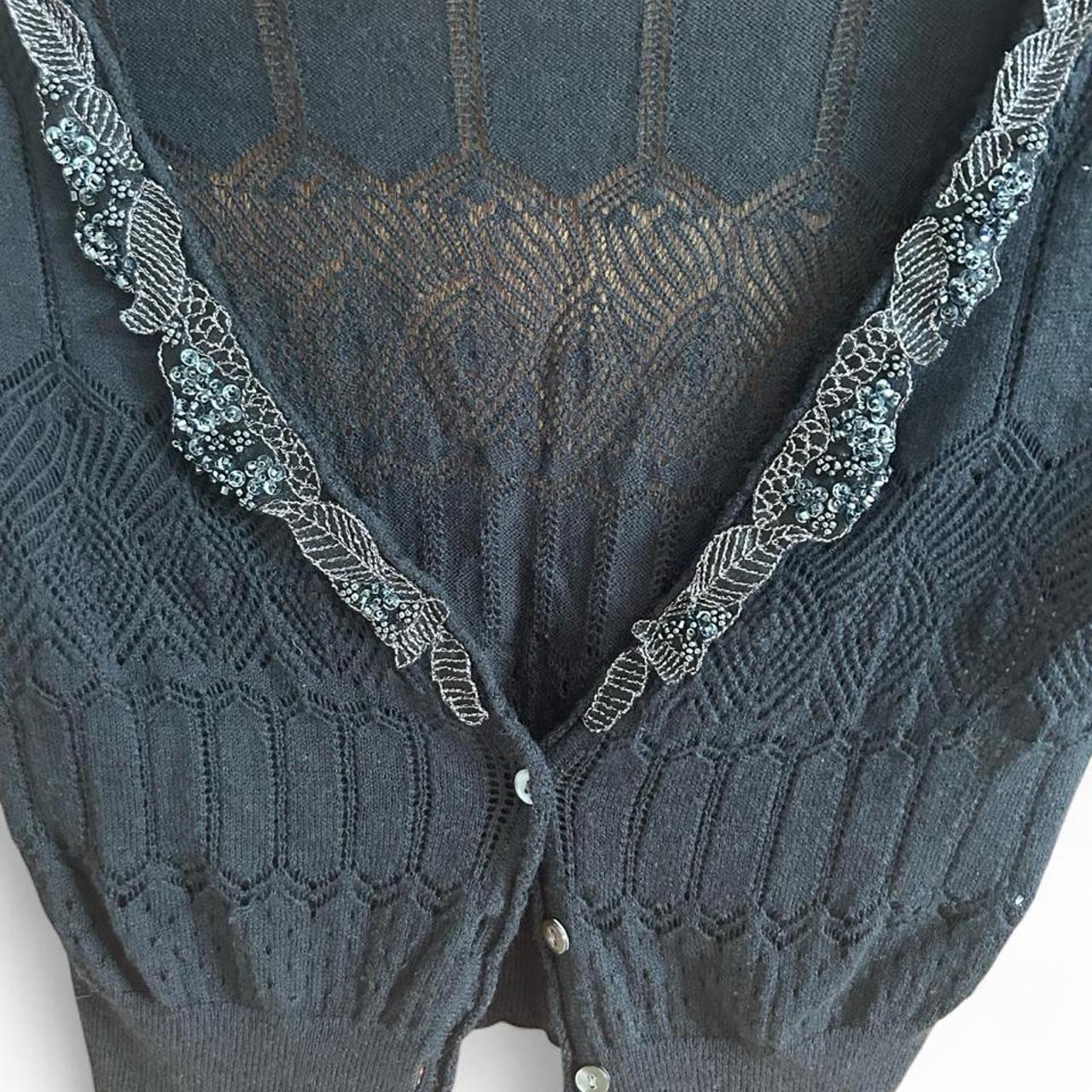 Esprit Collection Black Knit Cardigan - Image 2
