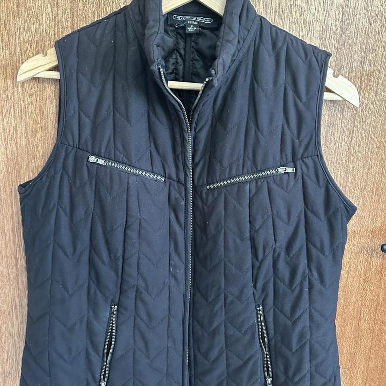 The Clothing Company Women's Quilted Vest Black - Image 2