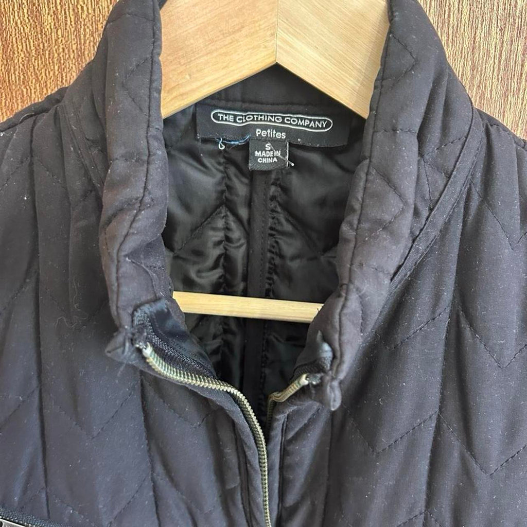 The Clothing Company Women's Quilted Vest Black - Image 3