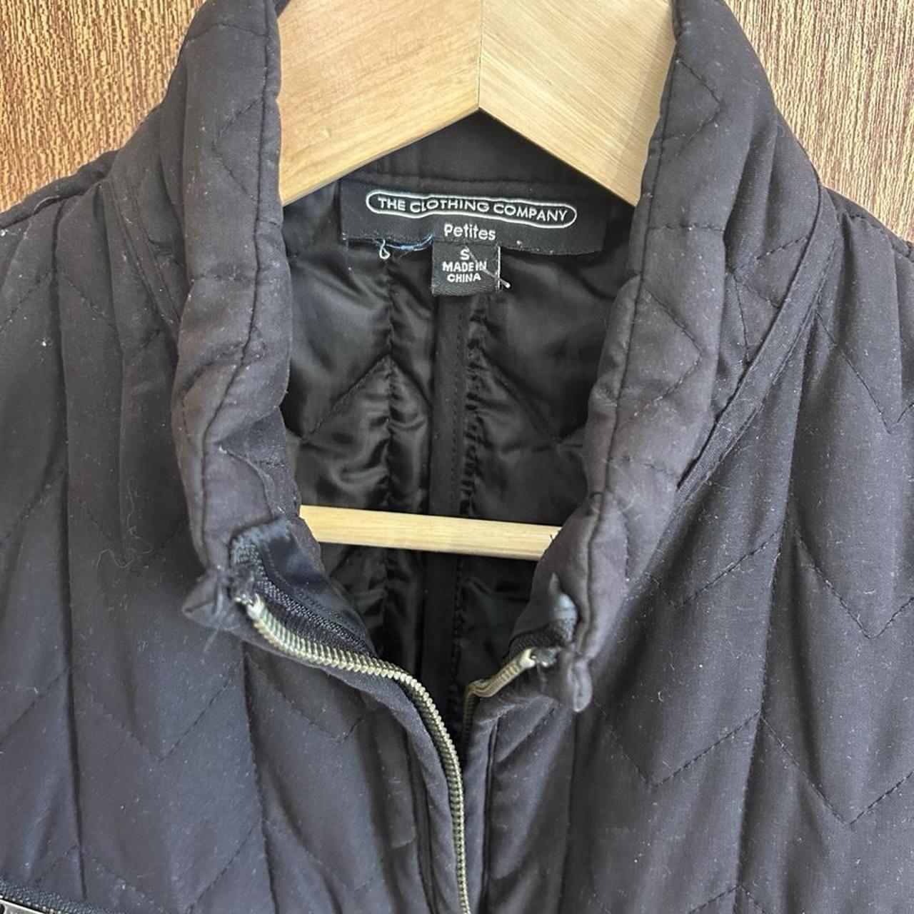 The Clothing Company Women's Quilted Vest Black - Image 3