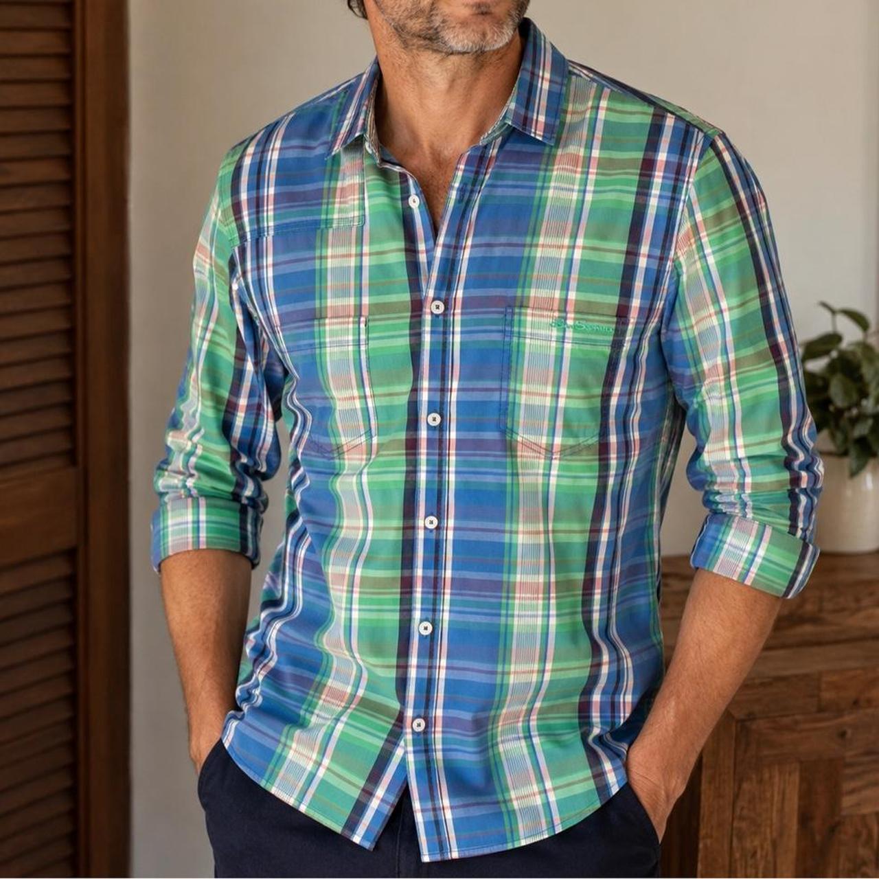 Ben Sherman Men's Long Sleeve Check Shirt - Image 1