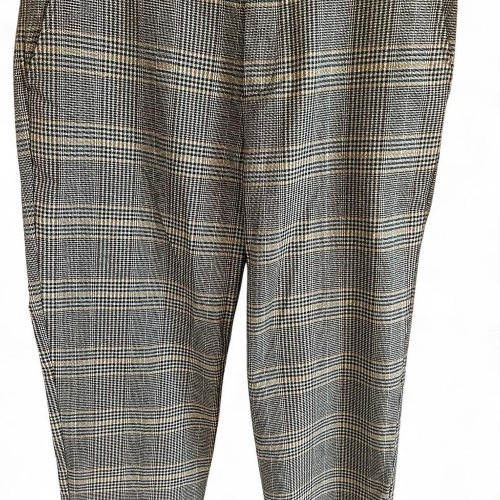 Insight Women's Grey Check Pants - Image 2