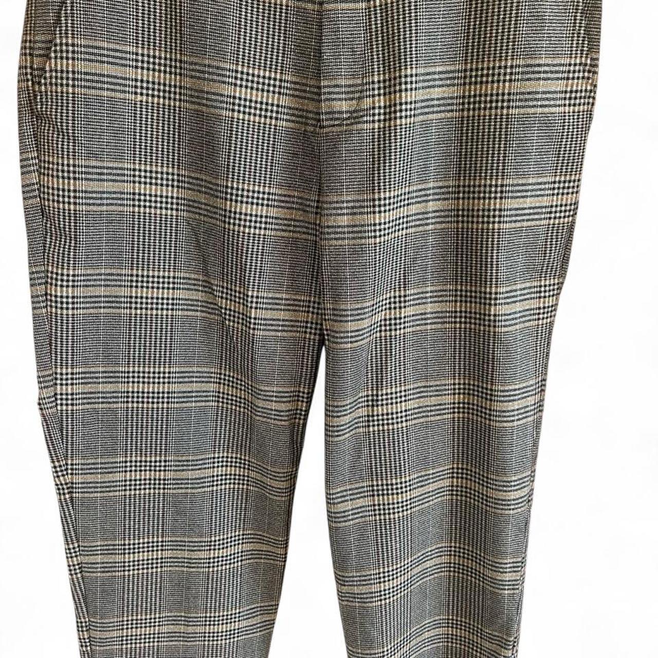 Insight Women's Grey Check Pants - Image 2