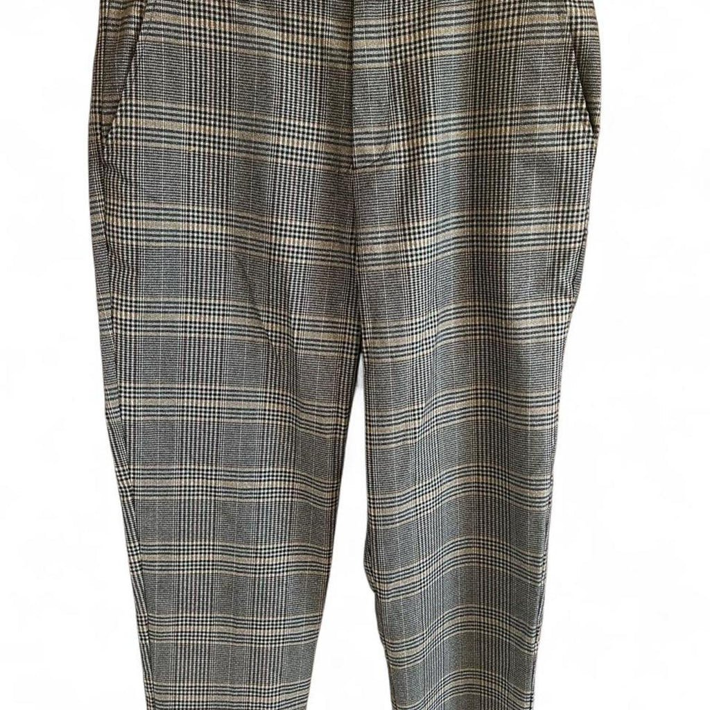 Insight Women's Grey Check Pants - Image 4