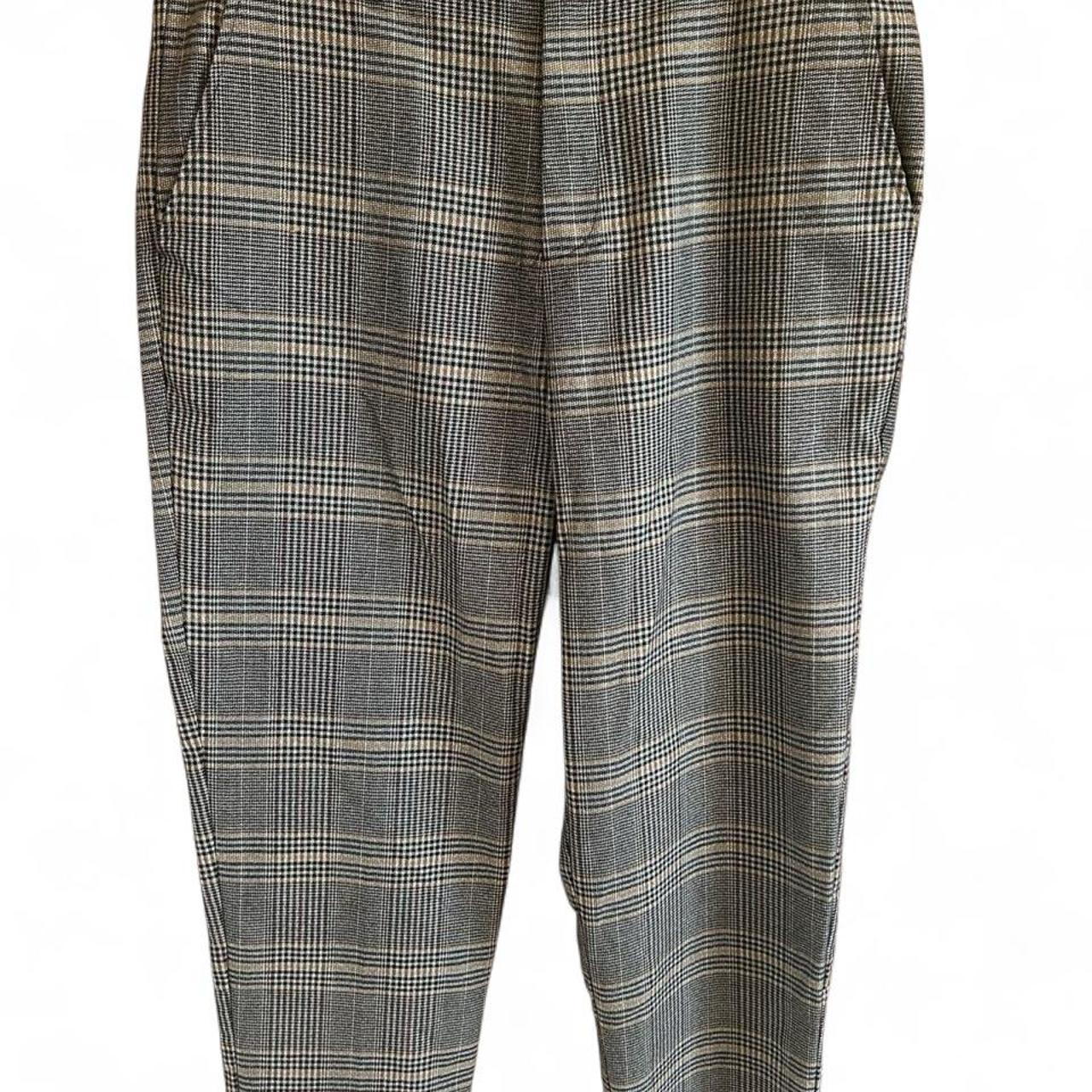 Insight Women's Grey Check Pants - Image 4
