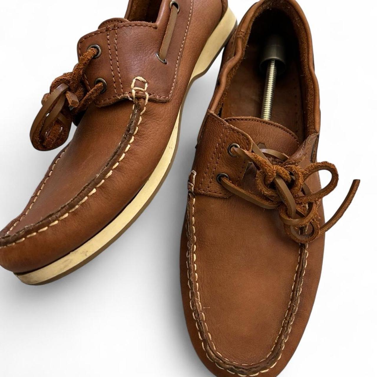Genesis Colorado Men's Leather Boat Shoes - Image 2