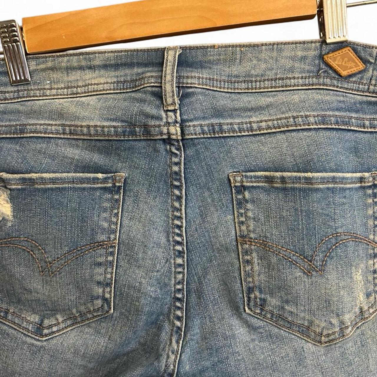 Vintage Lee Cooper Distressed Straight Leg Jeans - Image 4