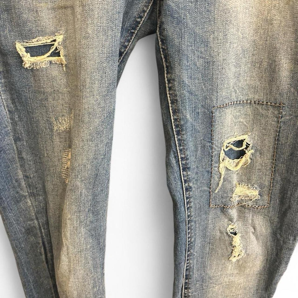 Vintage Lee Cooper Distressed Straight Leg Jeans - Image 5