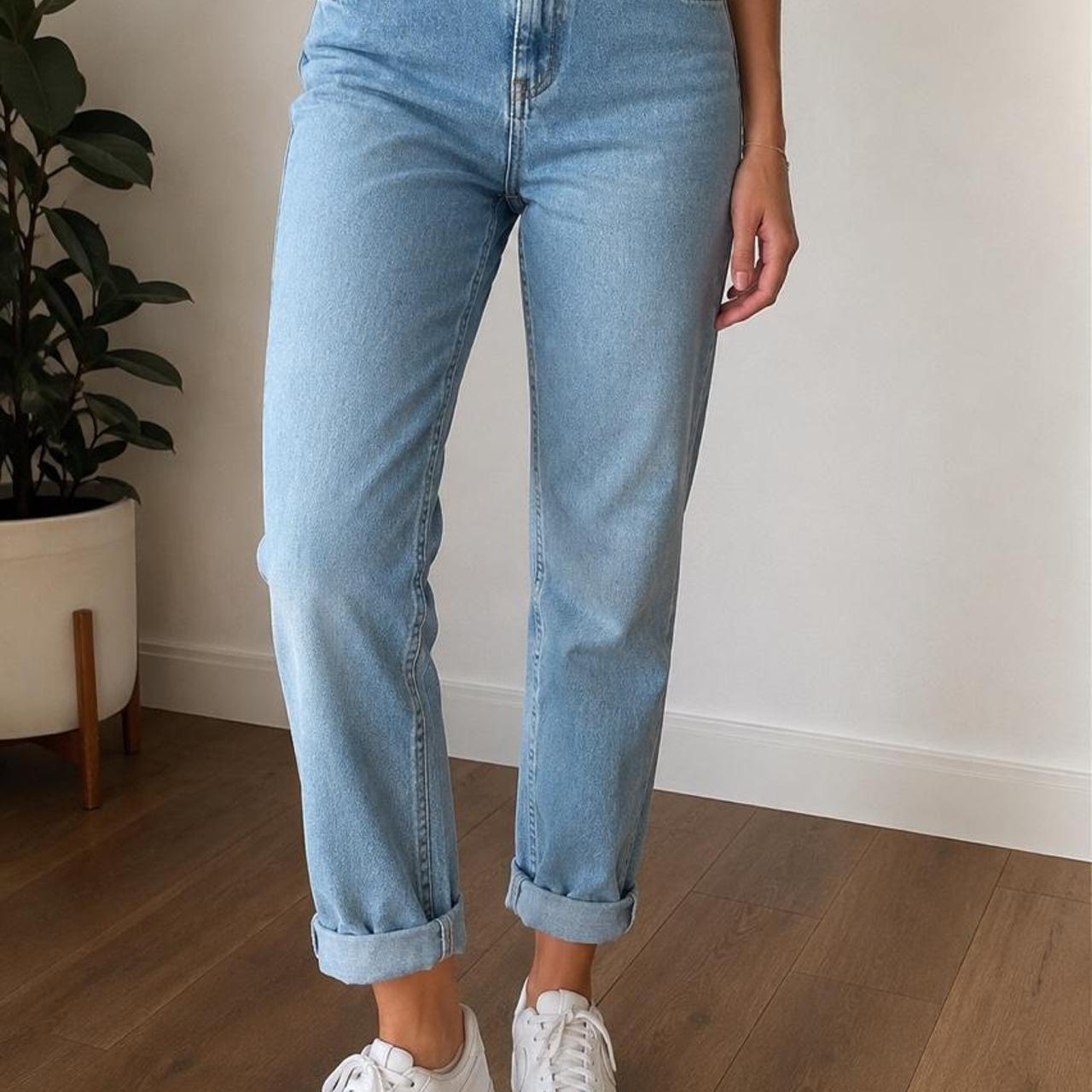 Zara Trafaluc Denimwear Women's Straight Leg Jeans Light Wash - Image 1