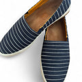 Mulo Men's Striped Espadrille Slip-On Shoes - Image 1