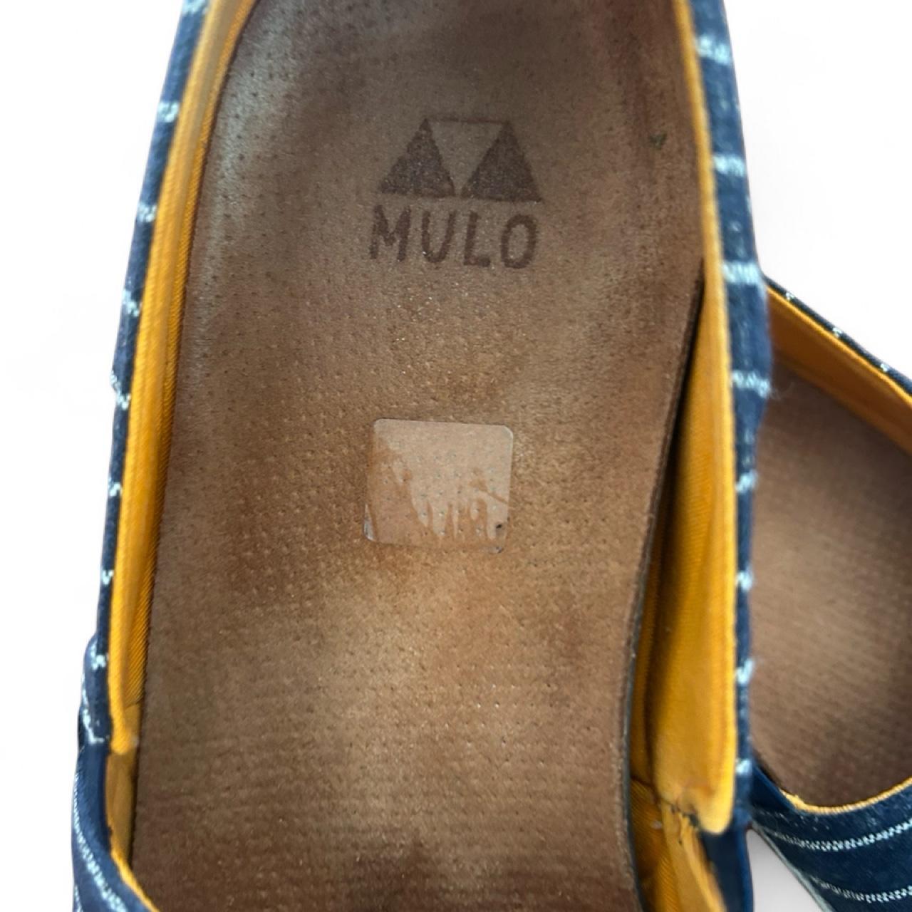Mulo Men's Striped Espadrille Slip-On Shoes - Image 3