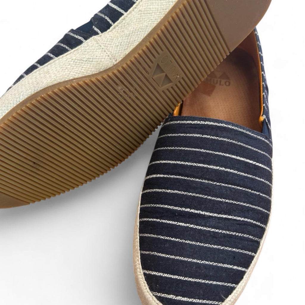 Mulo Men's Striped Espadrille Slip-On Shoes - Image 4
