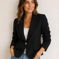 Dannii Minogue Wool Blend Tailored Blazer Jacket - Image 1