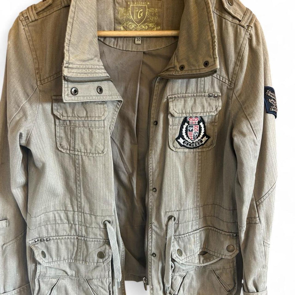 Glassons Women's Utility Military Jacket - Image 5