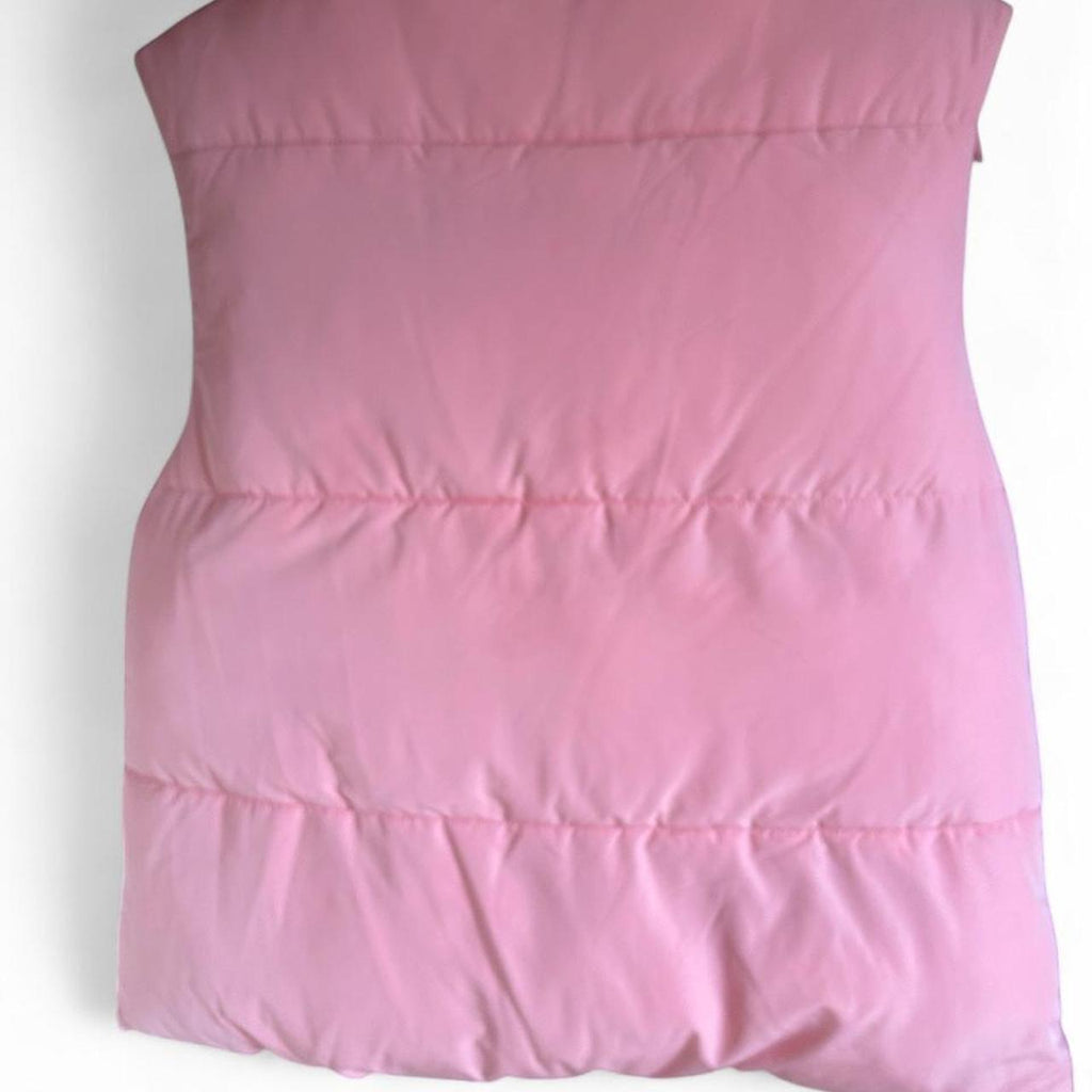 Elk Reversible Puffer Vest Pink - Image 3