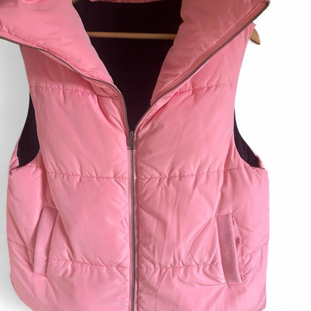 Elk Reversible Puffer Vest Pink - Image 5