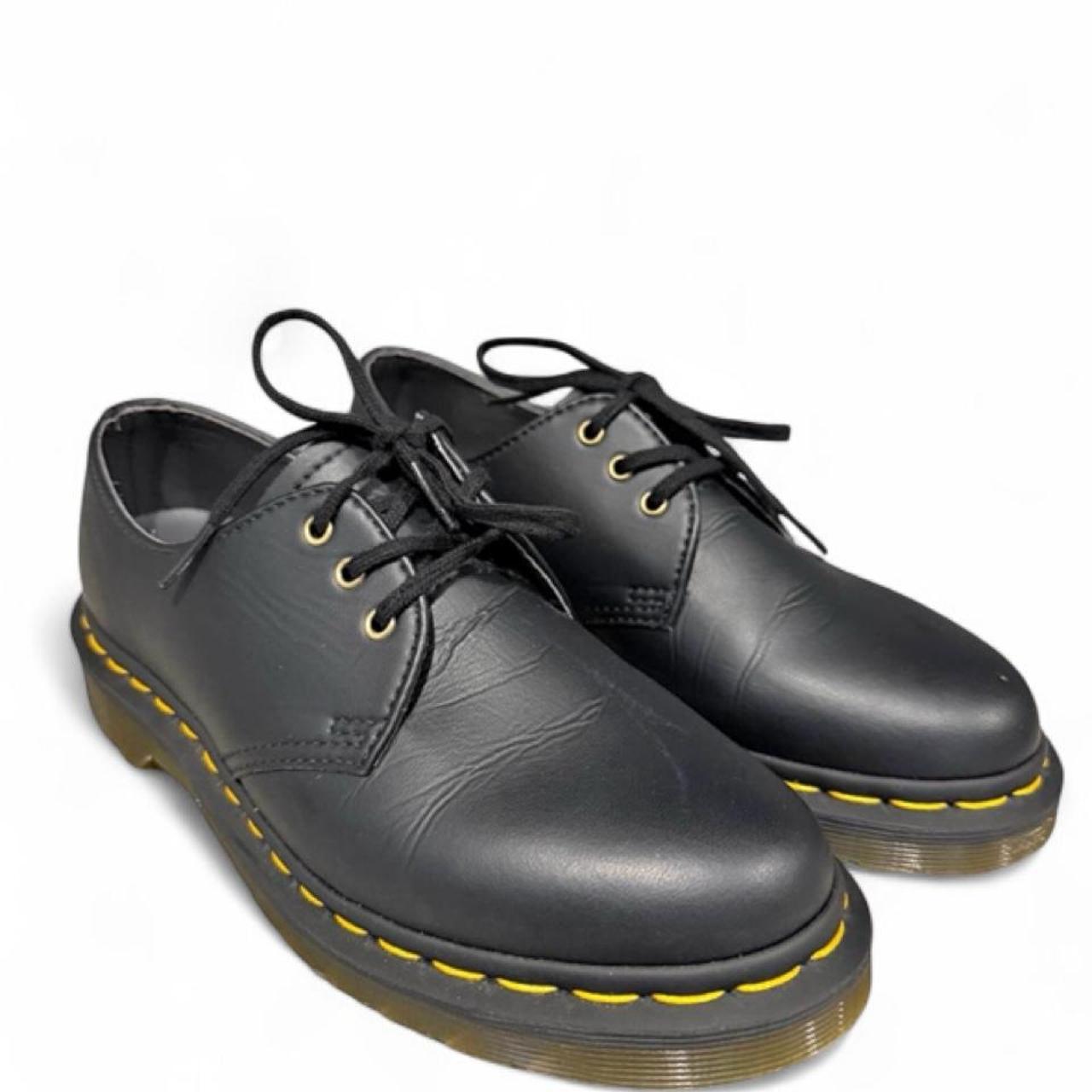 Dr. Martens Vegan 1461 Black Low-Cut Oxford Shoes - Image 2